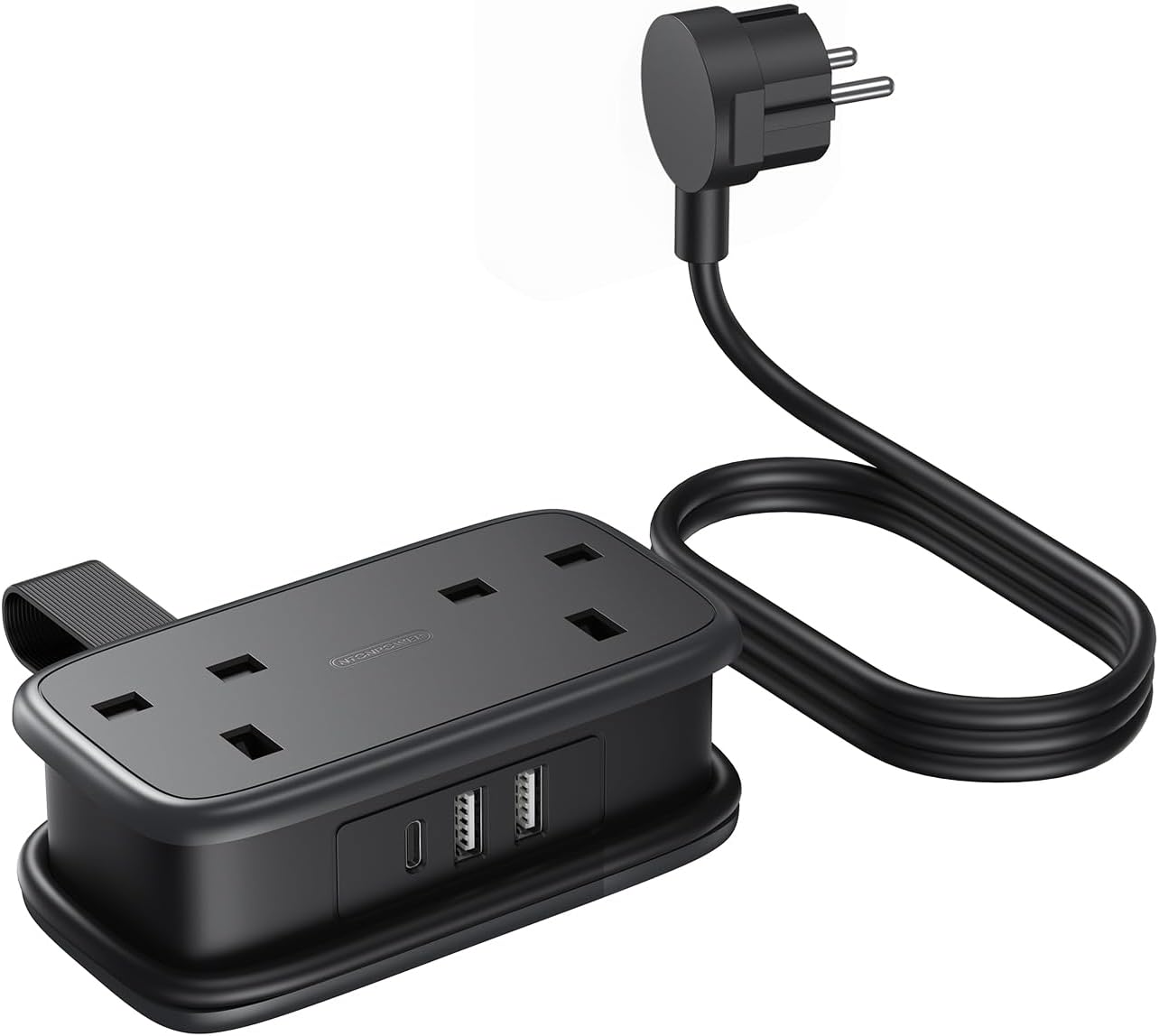 Detalle de NTONPOWER UK to European Plug Adapter 1.2M