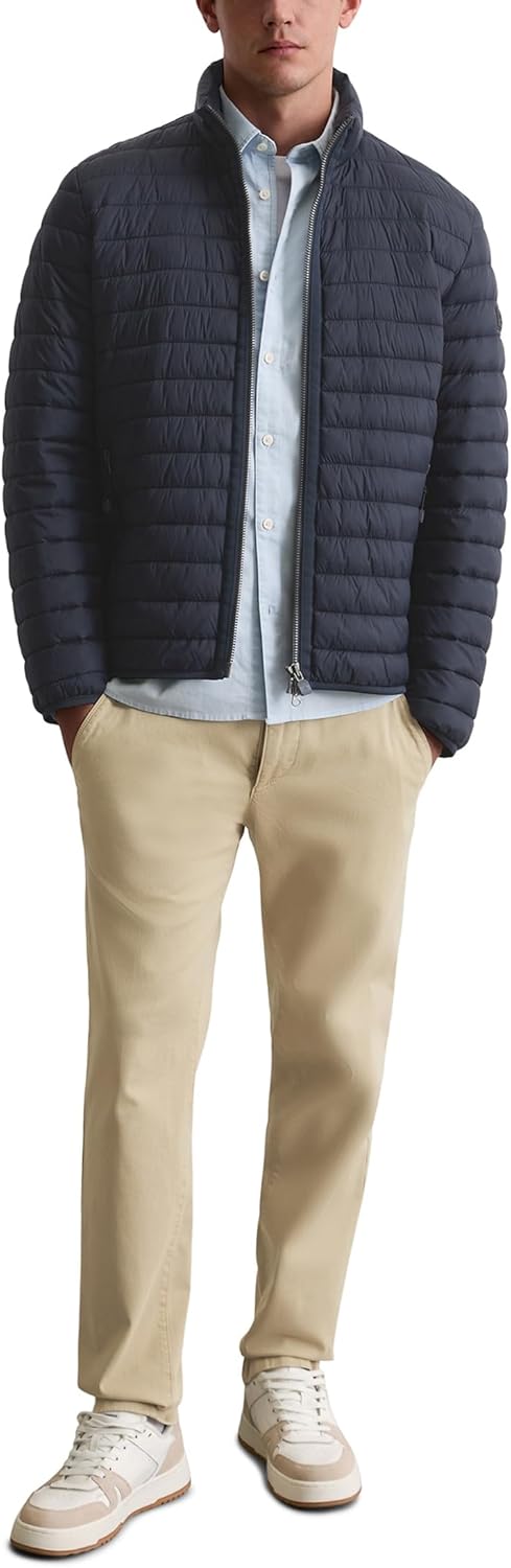 Detalle de Marc O'Polo 421114270098 Jacket Homme – veste homme en polyamide recyclé