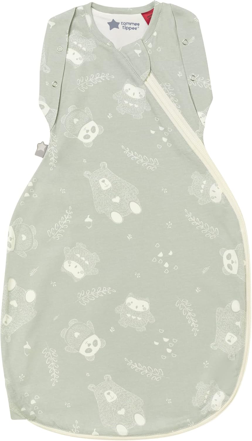 Detalle de Tommee Tippee Baby Sleeping Bag for Newborns (The Original Grobag Swaddle Bag) – 0-3m
