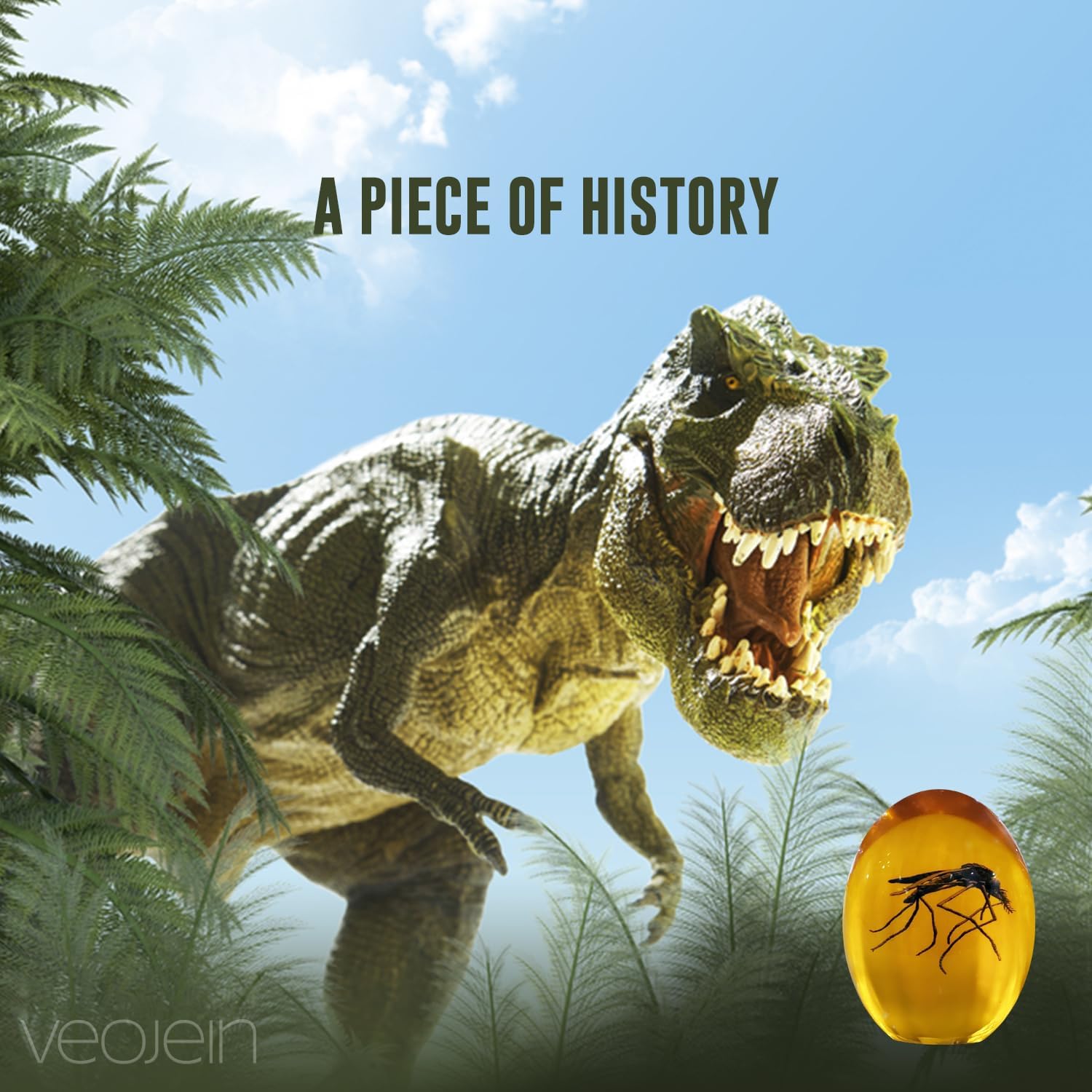 Thumbnail 2 de VEOJEIN Moustique en ambre décoratif 🪲