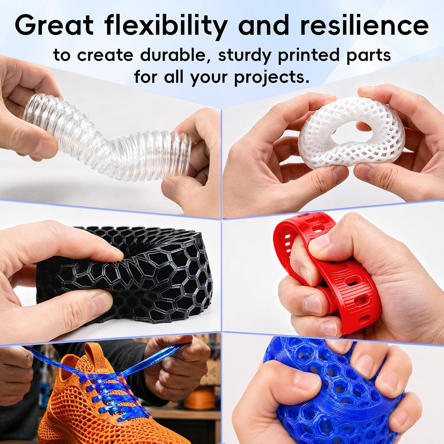 Thumbnail 6 de UGUESS TPU 3D Printer Filament 1.75mm