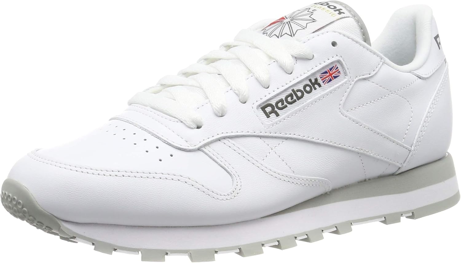 Thumbnail 6 de Reebok klassische Leder-Sneakers in Weiß mit Schnürung