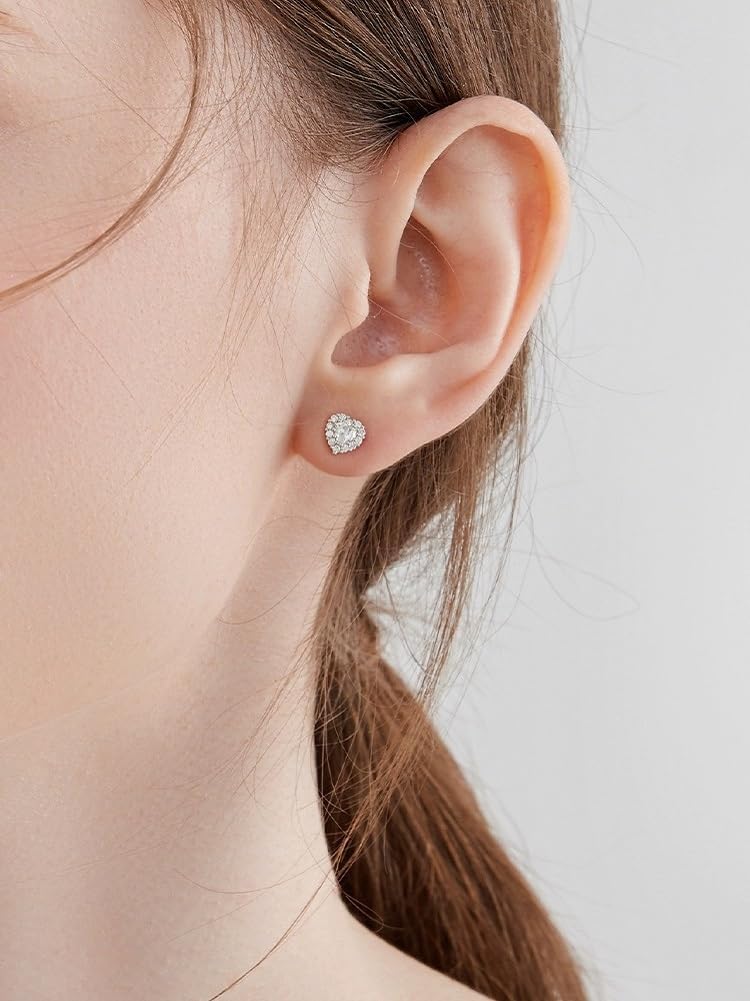 Detalle 2 de Orecchini argento 925 brillanti con zirconi