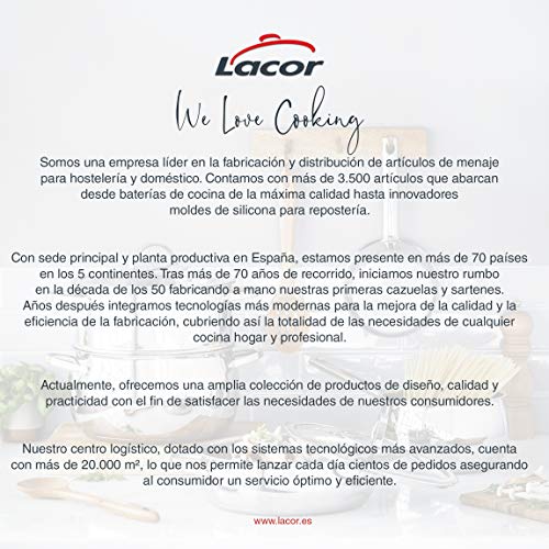 Thumbnail 6 de LACOR 25436 Friteuse à paella en alliage, noir ⚙