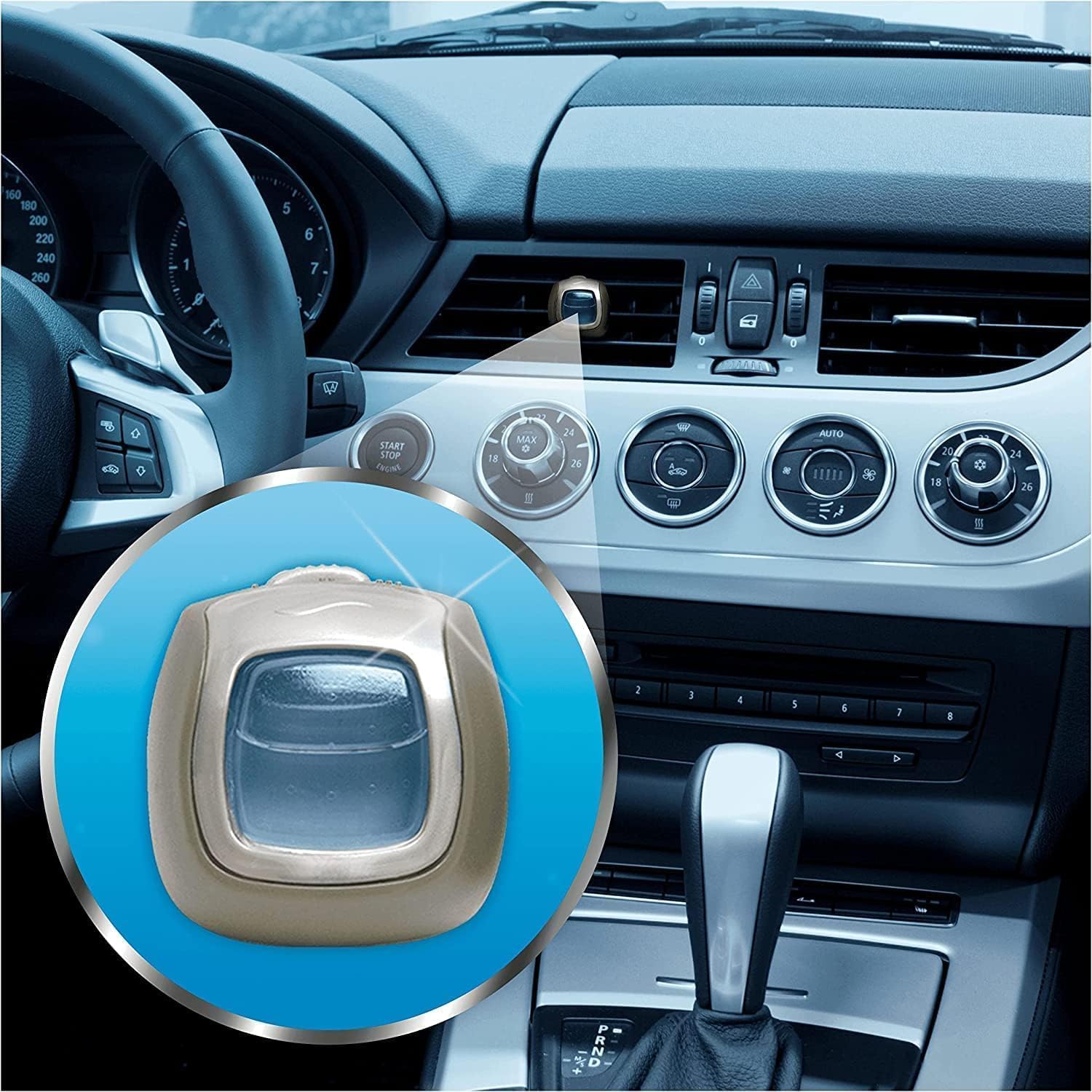 Detalle 2 de Ambipur Car Difusor 🚗 Mega Pack de Fragancia Floral