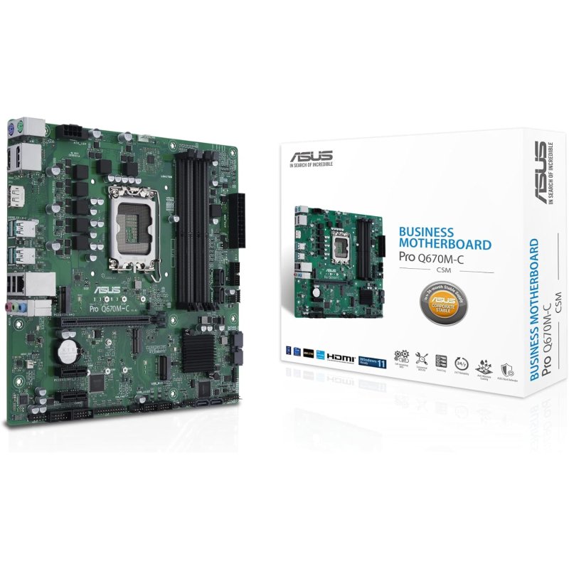 Asus Pro Q670M-C-CSM placa base LGA 1700 📦