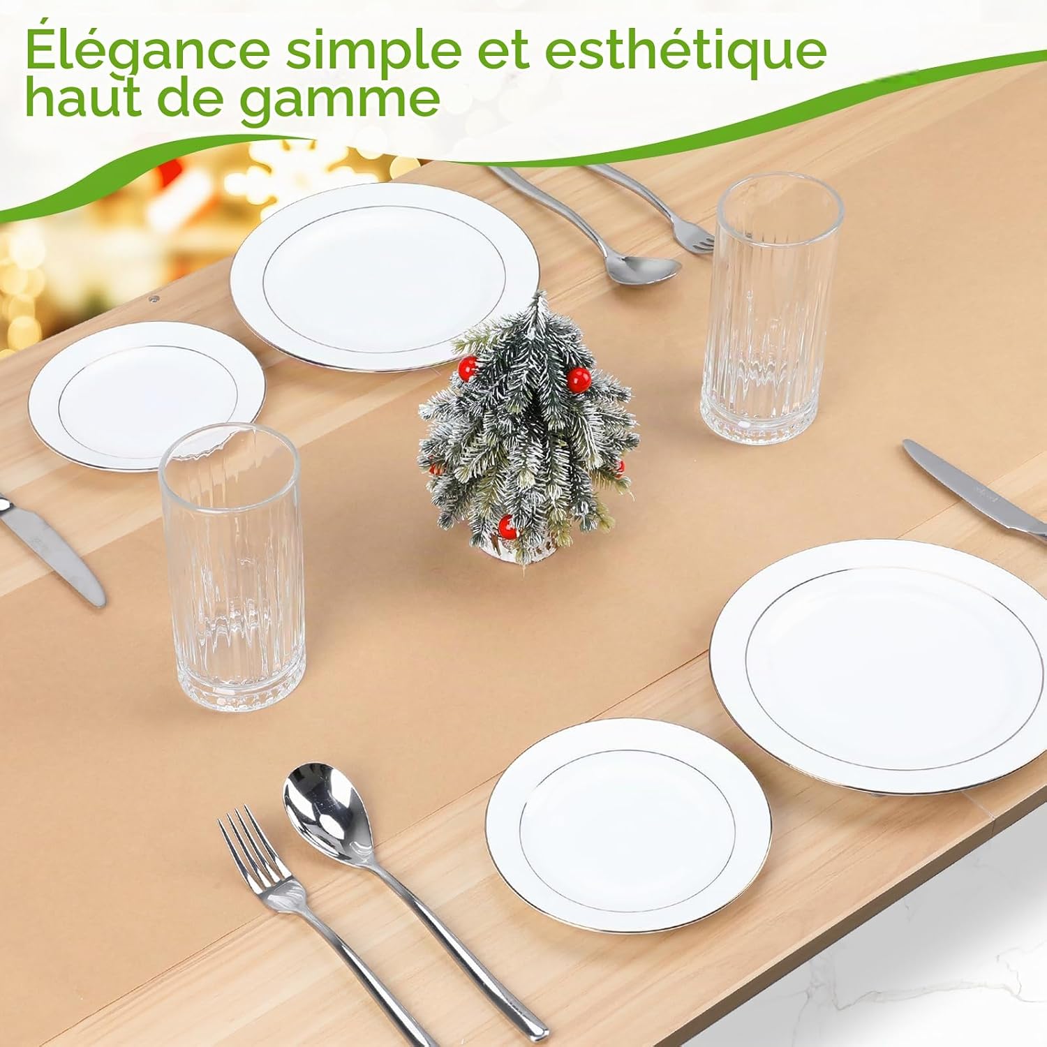 Thumbnail 3 de Euqvunn Kraftpapier rolle – kraftpapier van 300 g/m², 30 cm x 35 m