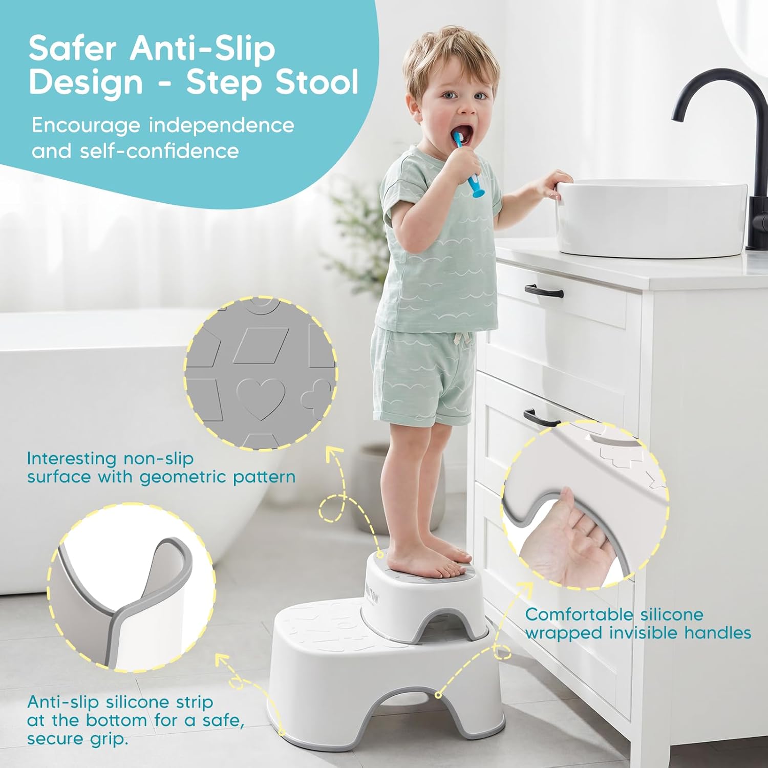 Thumbnail 3 de Maliton Toilettensitz Kinder 1–8 Jahre 🚽