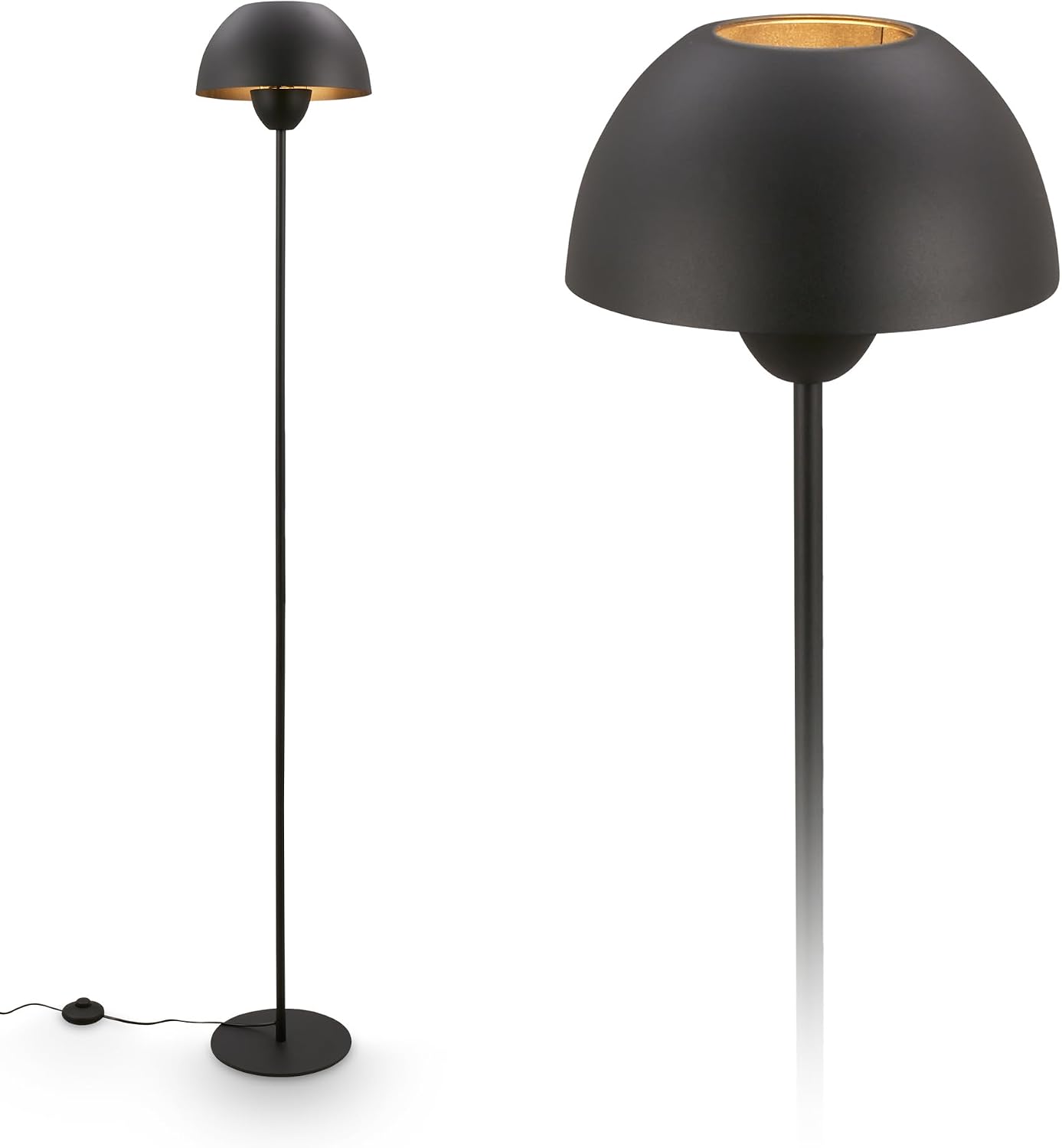 Detalle de BRILONER Lampadaire sur pied 25 cm