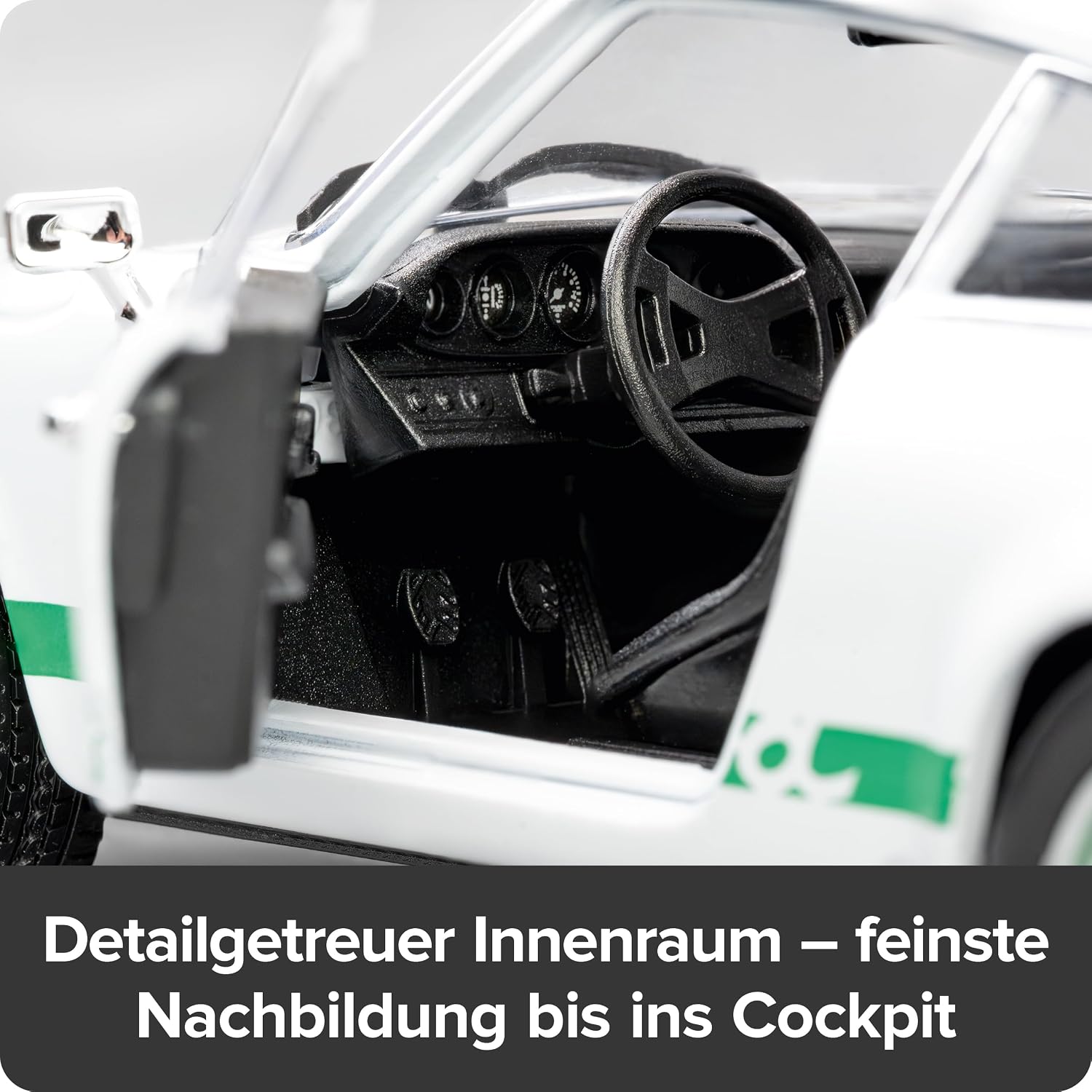 Thumbnail 6 de Franzis 67267 – Porsche 911 Carrera RS 2.7 Build Your Legend: kit modélisme détaillé avec son et LED