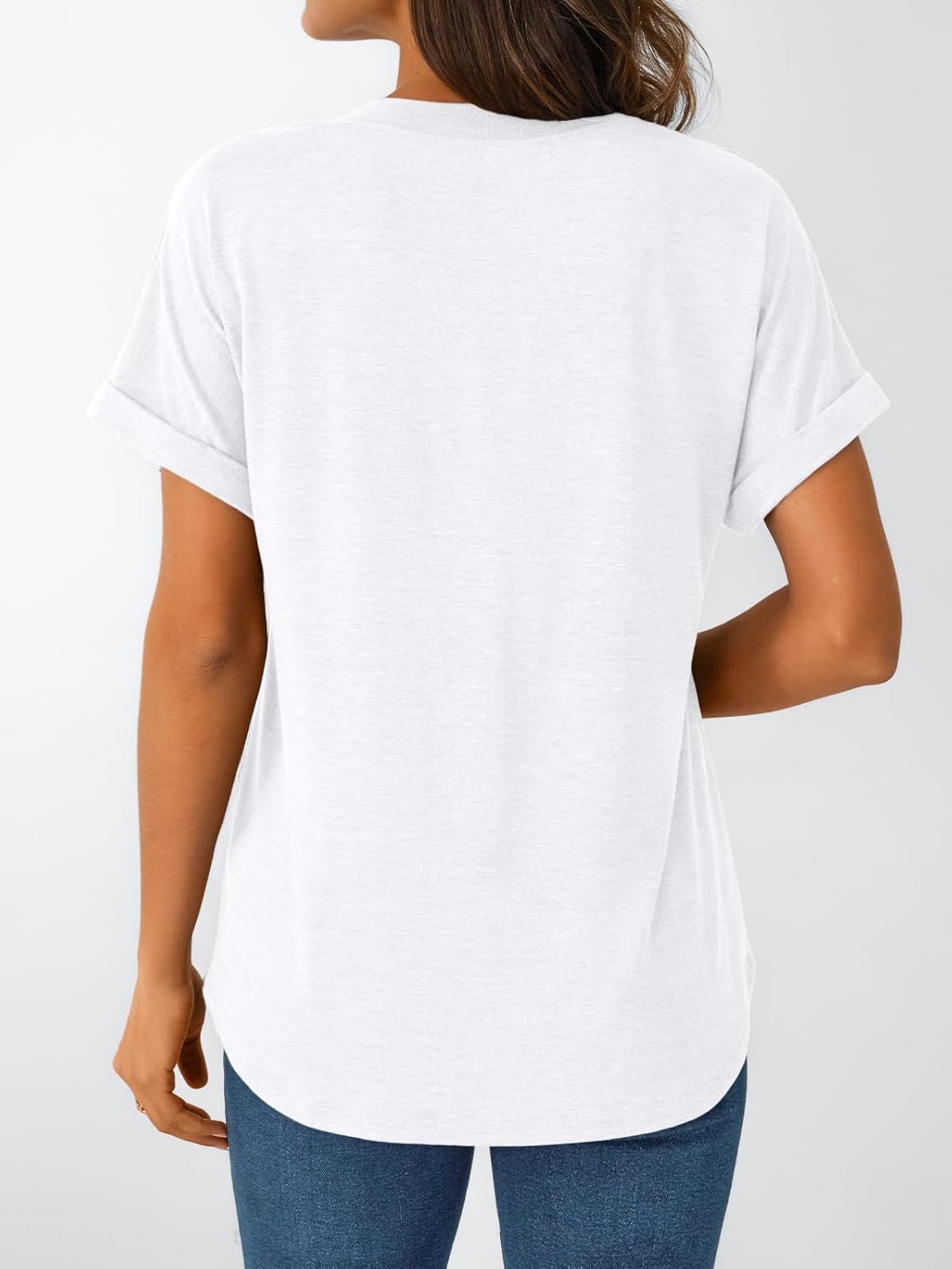 Thumbnail 3 de AUTOMET Women's Short Sleeve Henley Dressy Casual Summer Tops (2026)