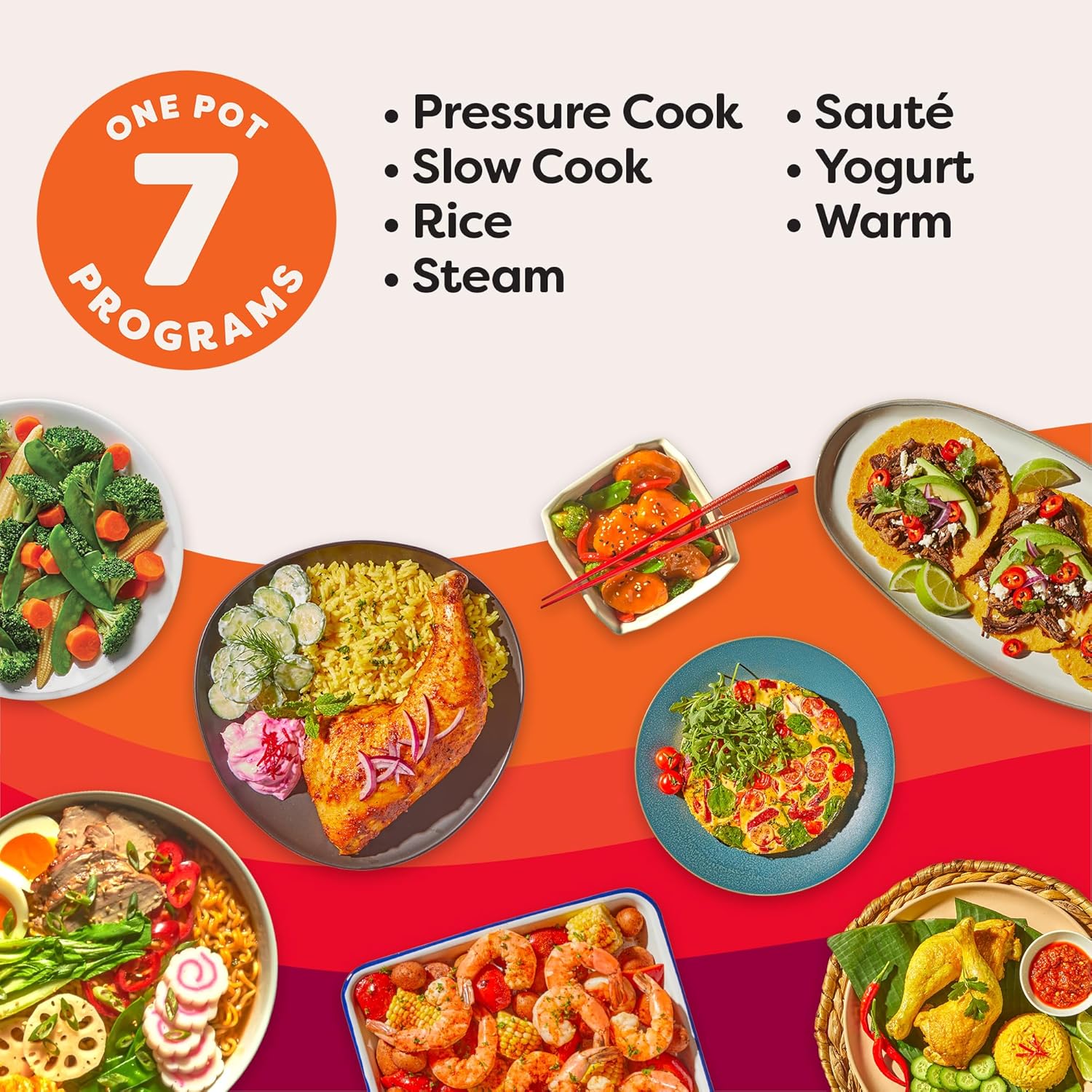 Thumbnail 2 de Instant Pot IP-DUO60 6-Quart 1000W Multi Cooker 🍲