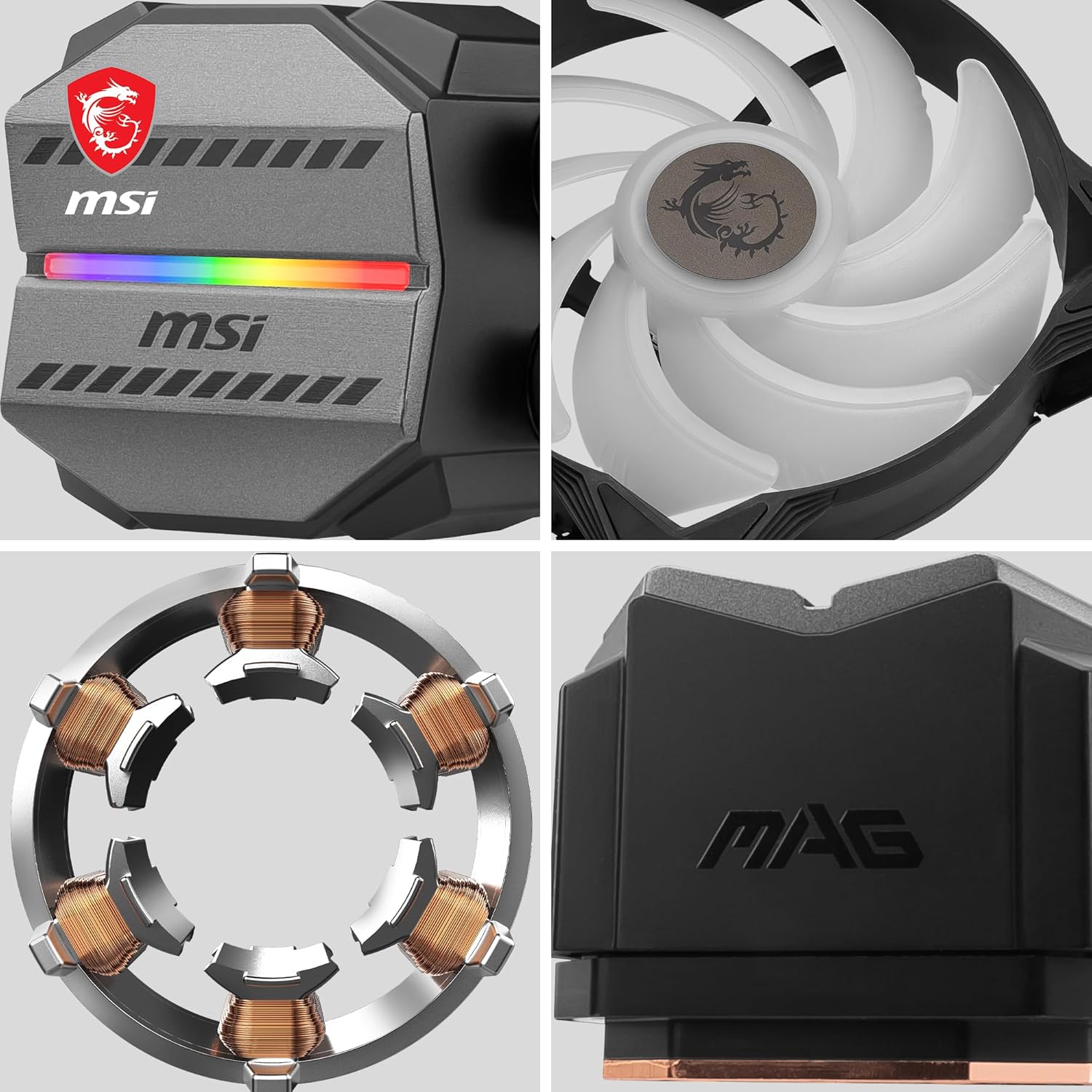 Detalle 2 de MSI MAG CORELIQUID M360 dissipatore a liquido 360 mm