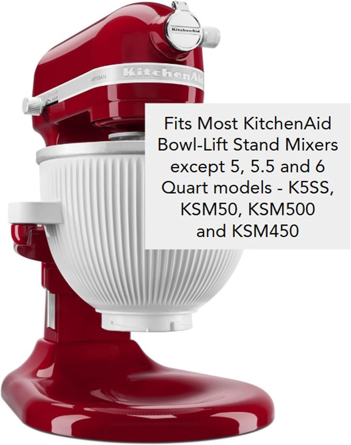Detalle de KitchenAid Ice Cream Maker 2-Quart Bowl