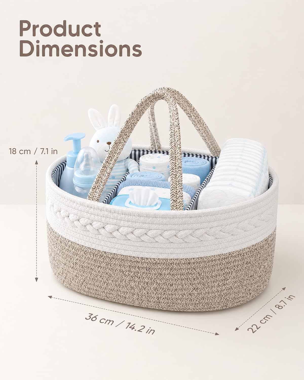 Thumbnail 1 de Maliton Nappy Caddy Portable nappy organiser