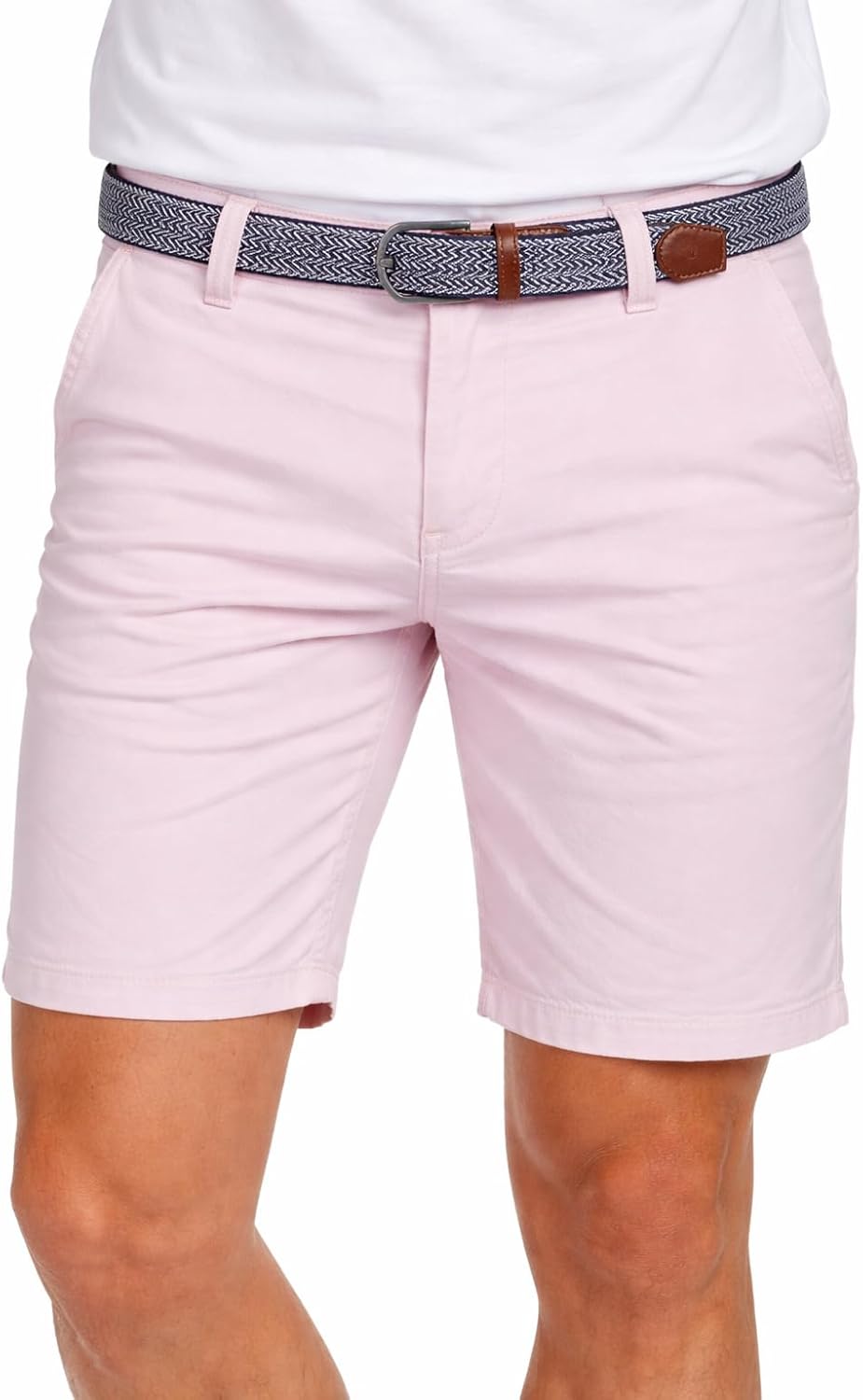Thumbnail 5 de Xact Men's Cotton Oxford Chino Shorts with Belt, Regular Fit