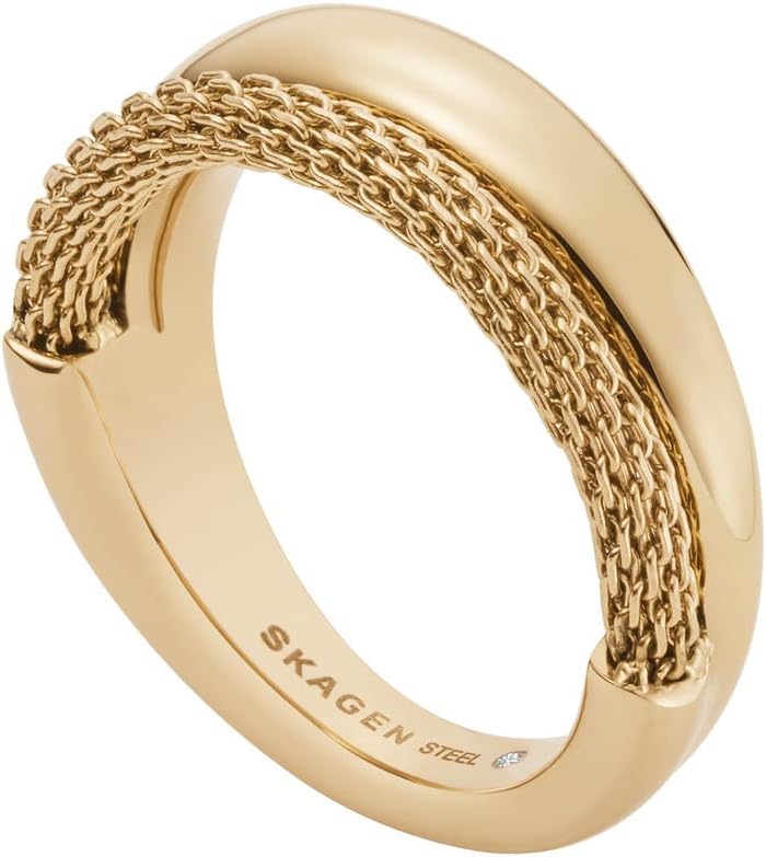 Detalle 2 de Skagen bague acier taille 5,5 đ