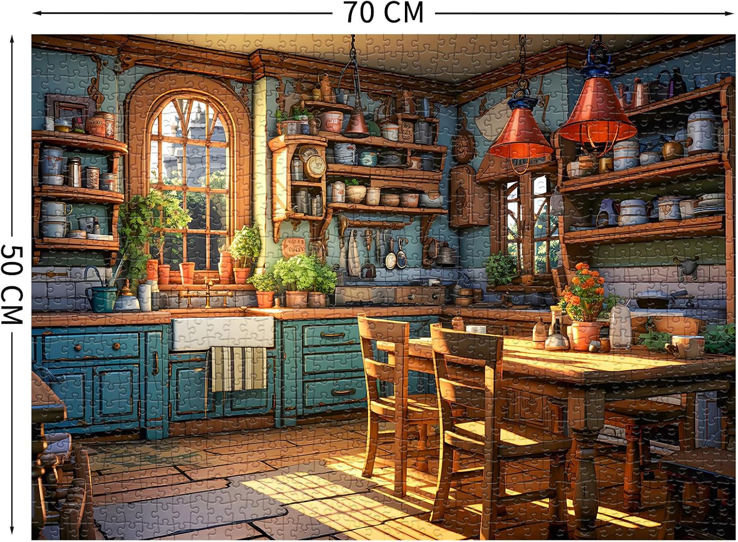 Detalle 2 de TangComplete puzzle 1000 pièces 70 x 50 cm
