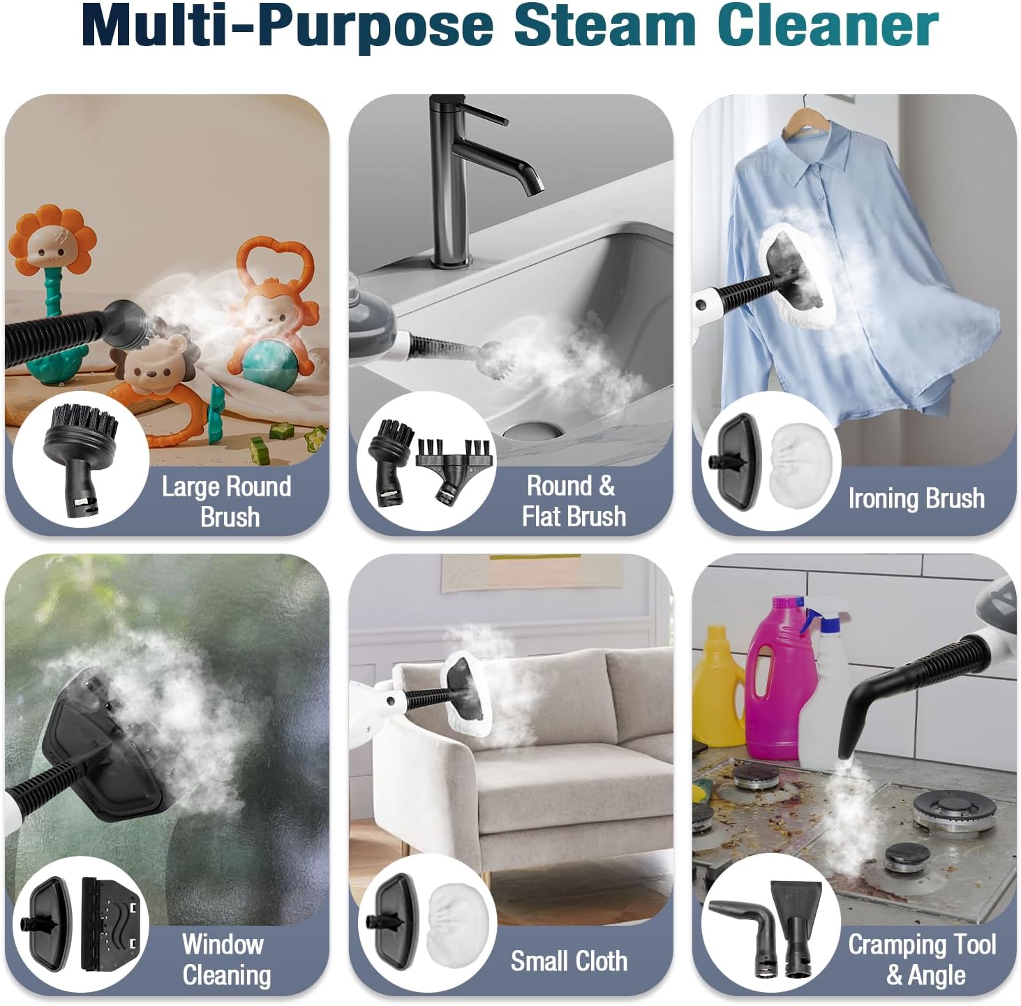 Thumbnail 5 de Steam Mop 11-in-1 Steam Cleaner 15.2 oz 🧹