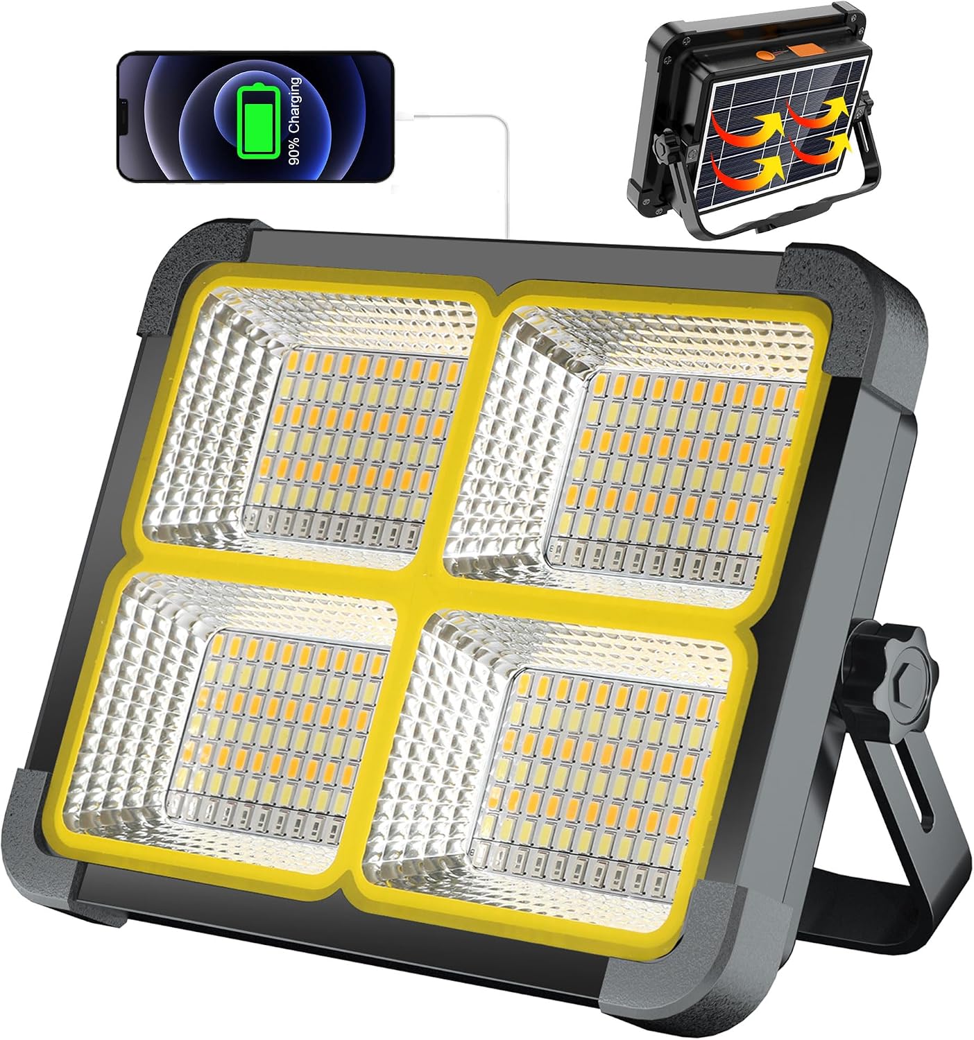 Detalle de MASMEJOR 100W LED Baustrahler Akku
