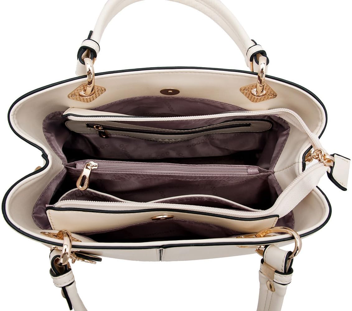 Detalle de DEERWORD Donna Borsa a Mano Borsa a Spalla Elegante 3001
