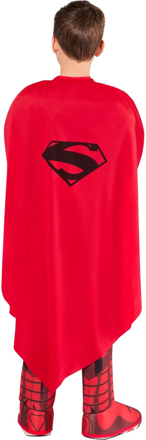 Thumbnail 3 de Rubies Boy's Superman Deluxe Costume, Padded Jumpsuit with Removable Cape