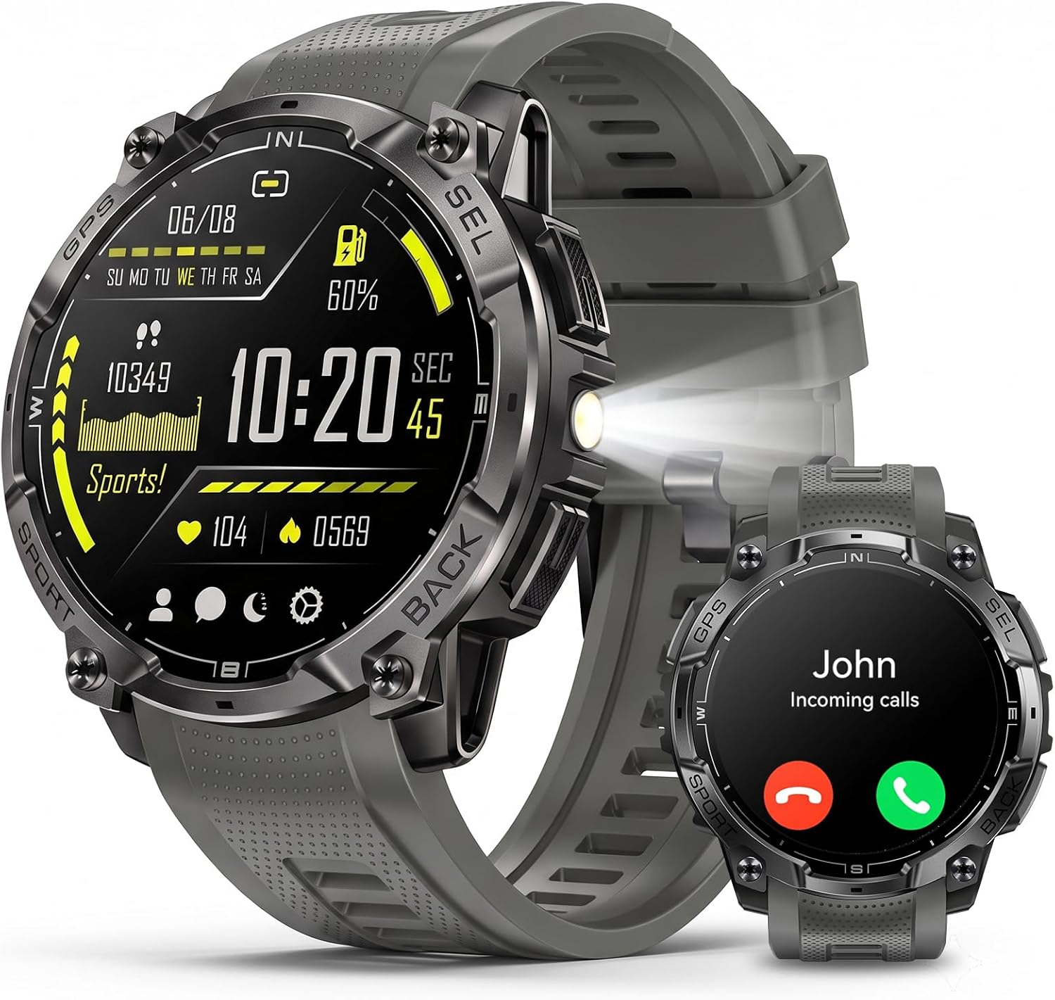 Detalle de SOUYIE Smartwatch 1.43-inch AMOLED