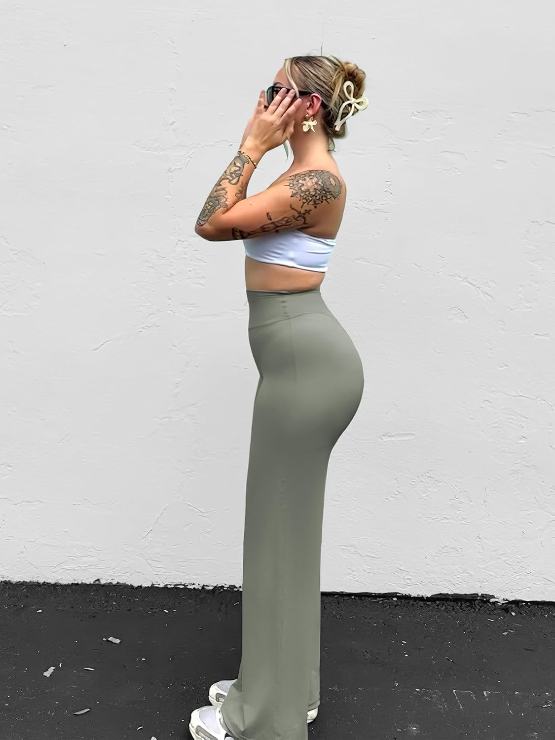 Detalle de YEOREO Training Leggings 33" inseam