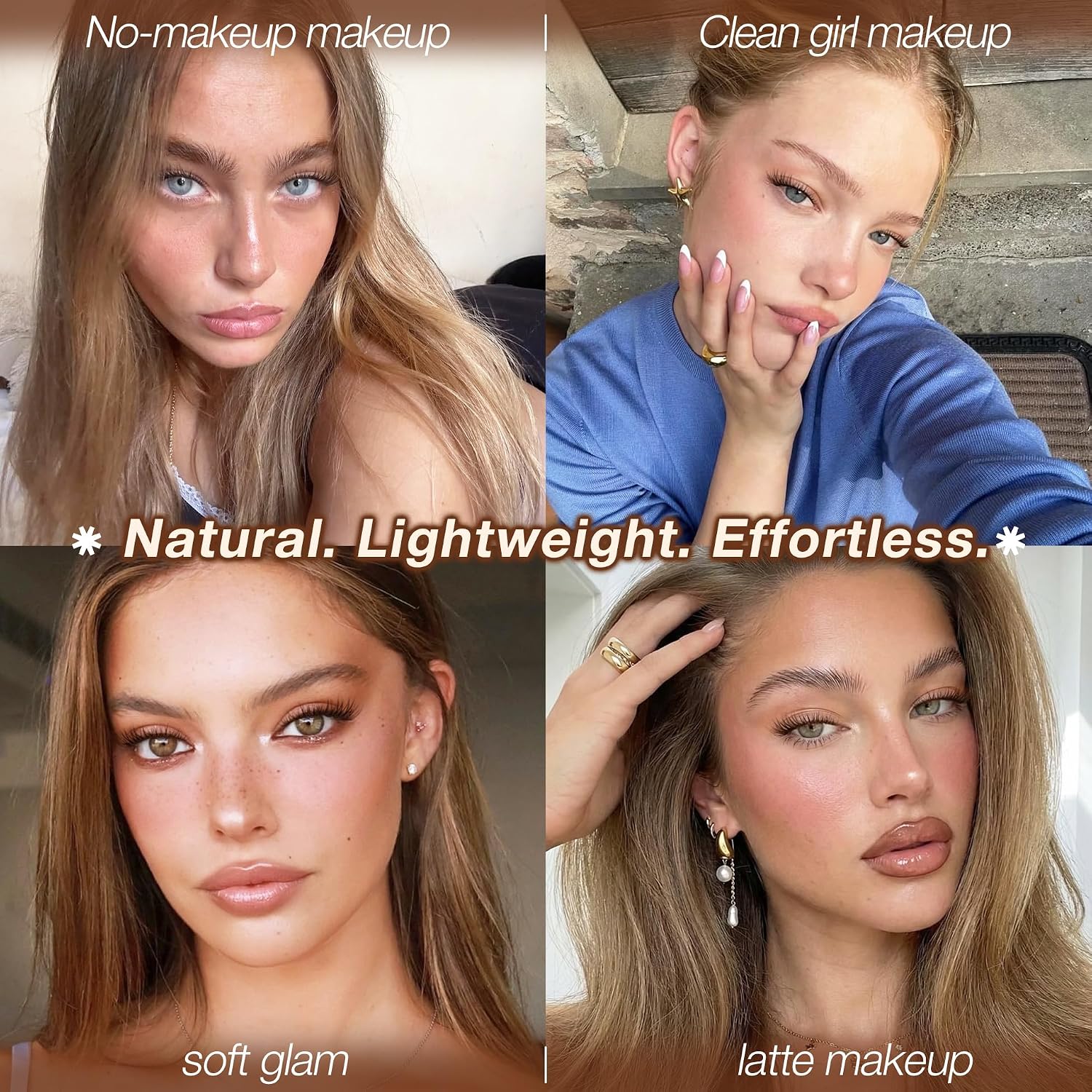 Thumbnail 2 de Flit Brown Cluster Lash Extensions 8–14 mm