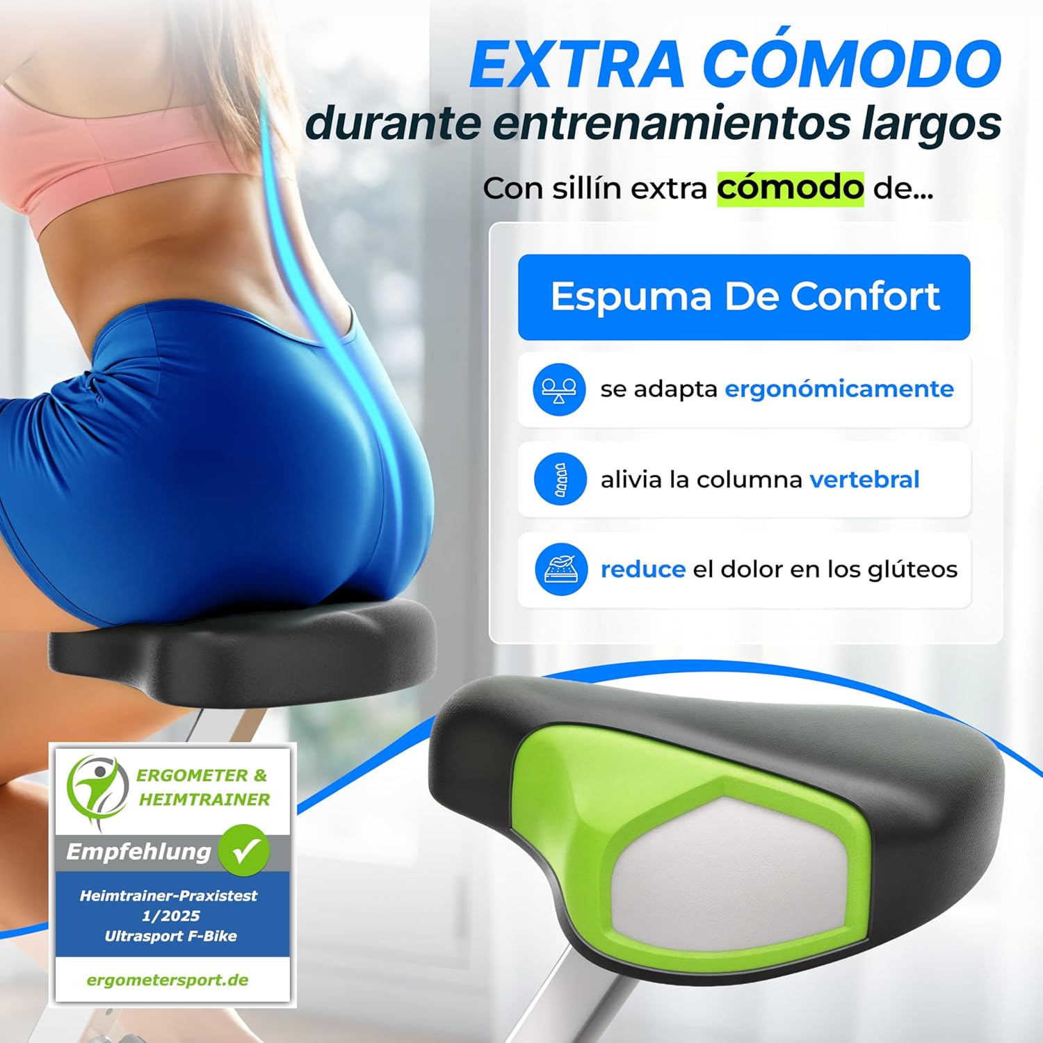 Thumbnail 1 de Ultrasport F-Bike Entrenador Bicicleta plegable
