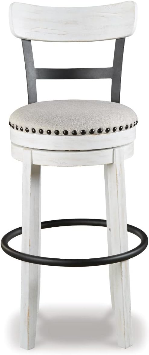 Detalle 2 de Signature Design Valebeck 30" Swivel Barstool