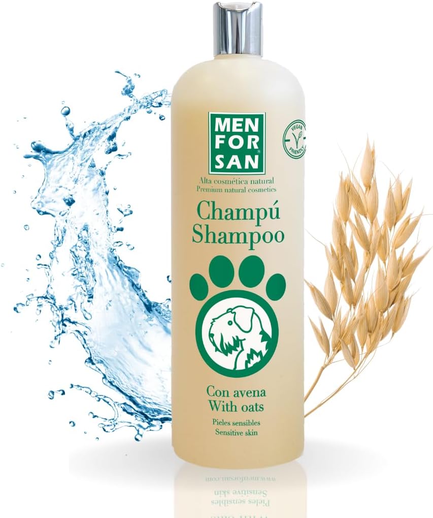MENFORSAN Shampoing pour Chien à l’avoine 1 l – pour peaux sensibles