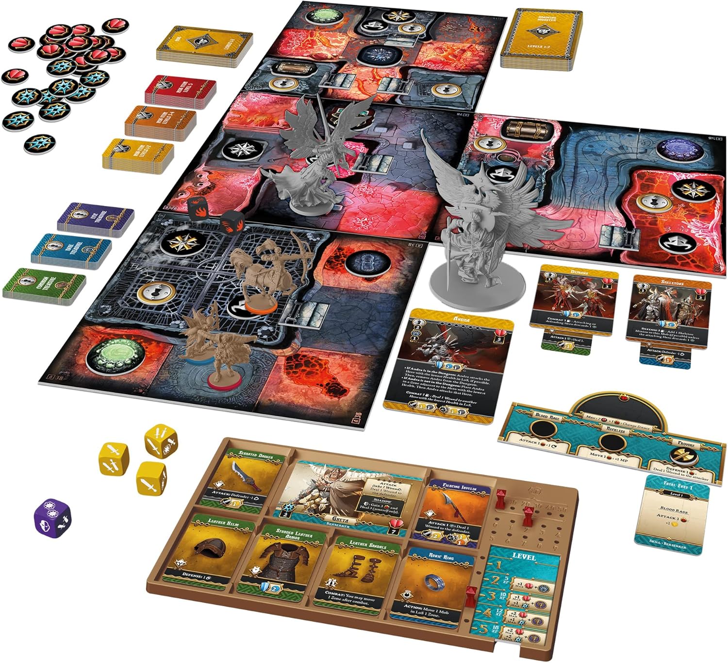 Thumbnail 3 de Massive Darkness 2 Hellscape – A cooperative dungeon-crawl for up to six heroes