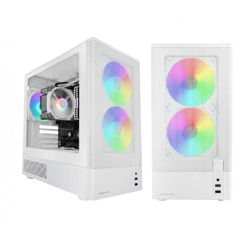 Detalle de NeoPC Onyx: Intel Core i5-14400F, RTX 5060, 16 GB/1 TB SSD y Windows 11 Pro