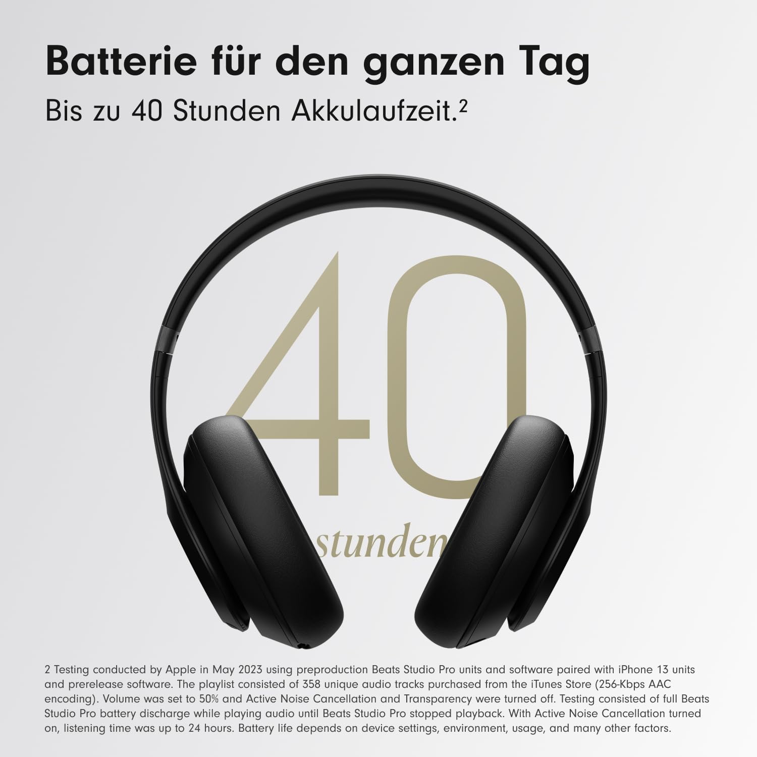 Detalle de Beats Studio Pro kabellose Noise‑Cancelling Kopfhörer
