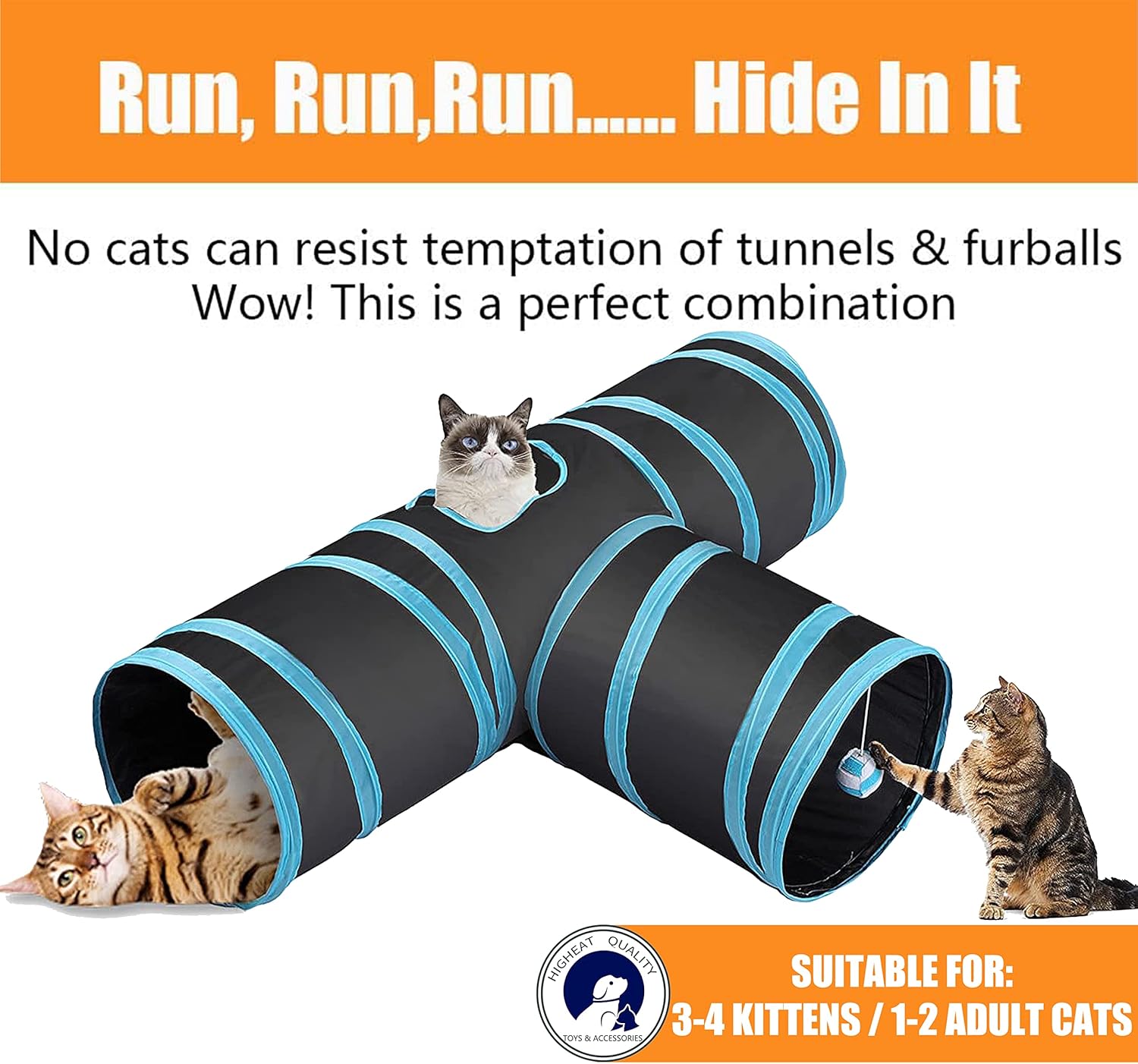 Detalle 2 de Speedy Panther 22 Pcs Cat Toys kit