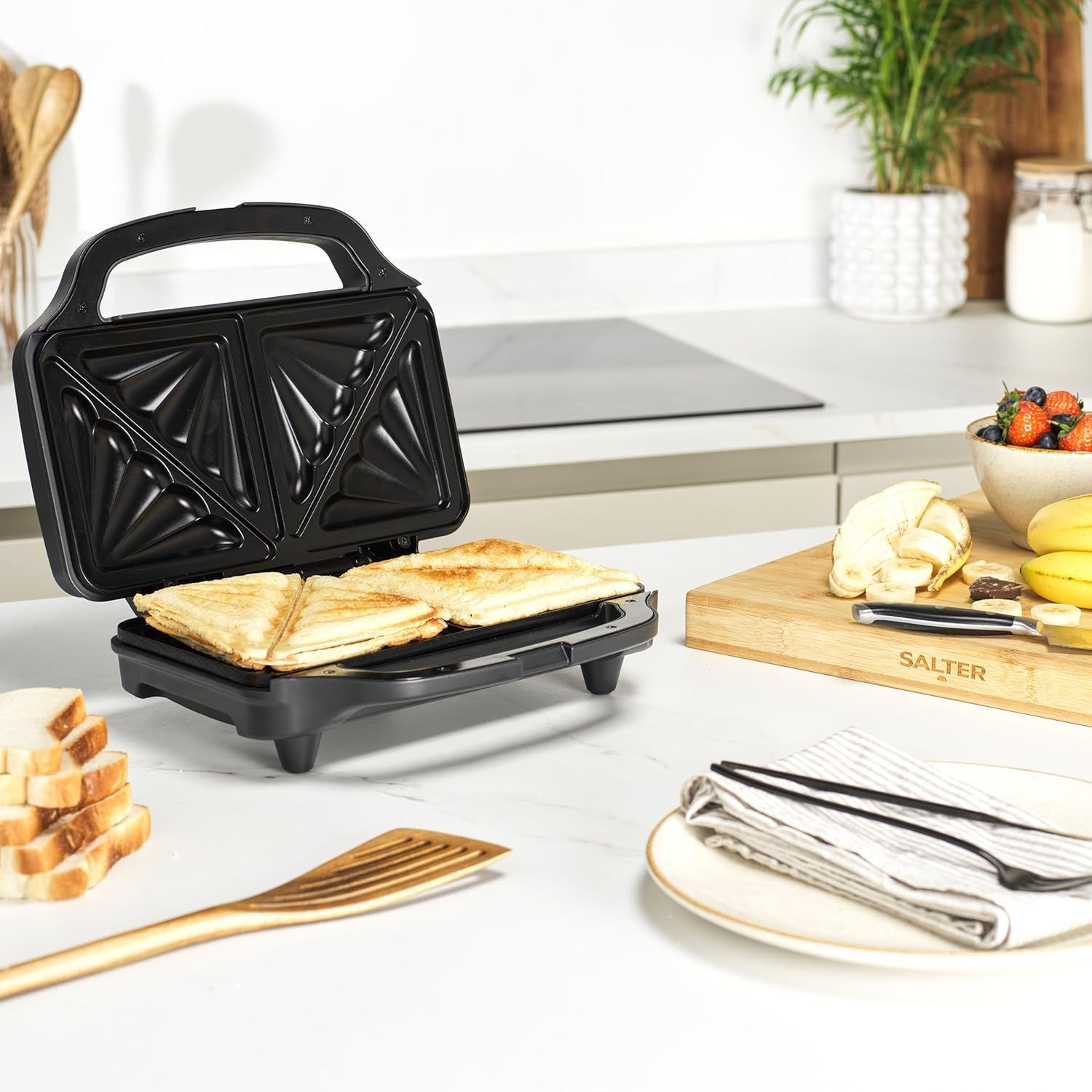 Thumbnail 3 de Salter EK2017 Sandwich Toaster 900W 🍞
