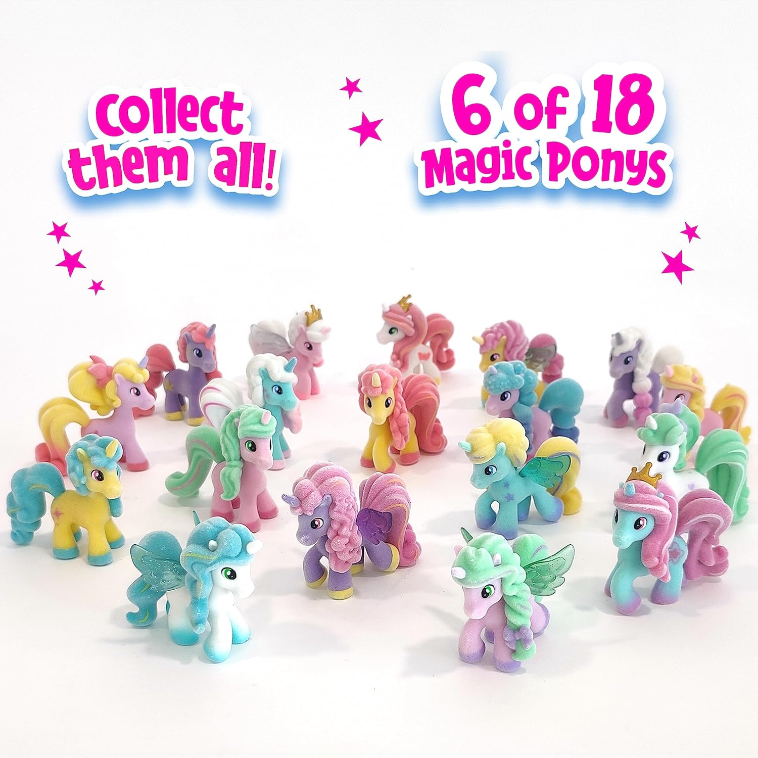Thumbnail 4 de CRAZE Magic PONYS: Set Coleccionable de 6 Ponys 🦄