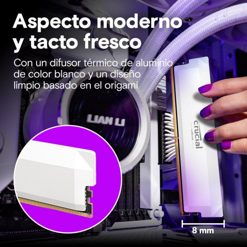 Thumbnail 2 de Crucial Pro CP2K32G64C40U5W 64GB DDR5 6400MHz CL40