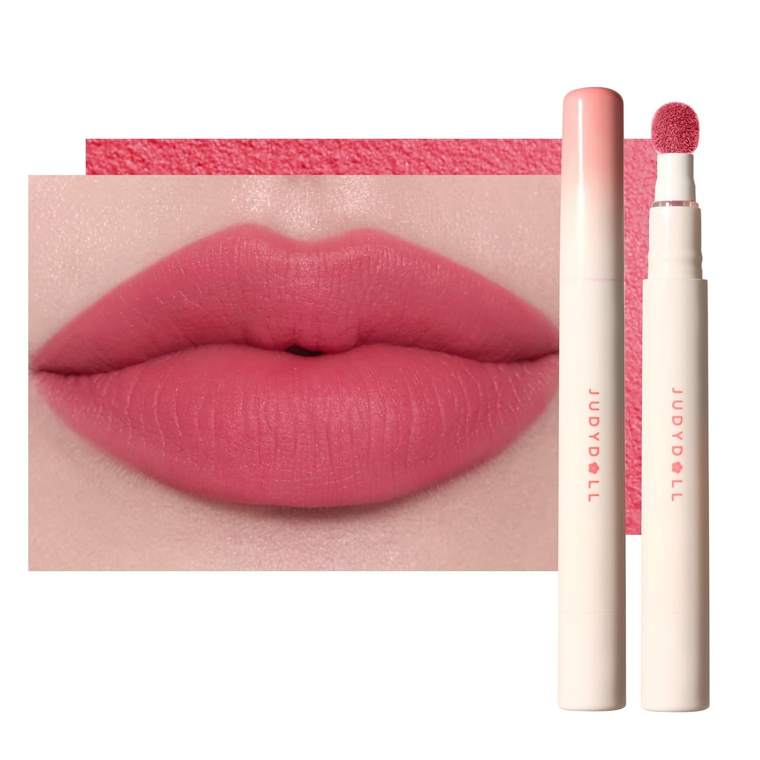 Detalle de JUDYDOLL G204 Taro Haze Lipstick, Matte Finish with Subtle Glitter