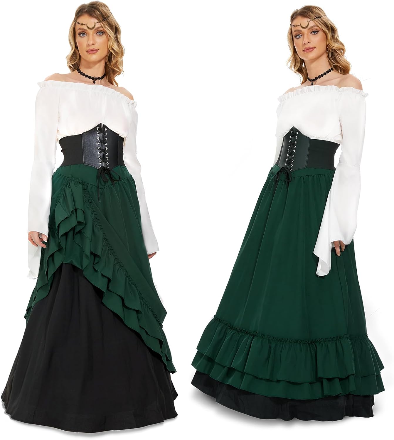 Detalle de JONRRYIN Mittelalter Kleid XXL
