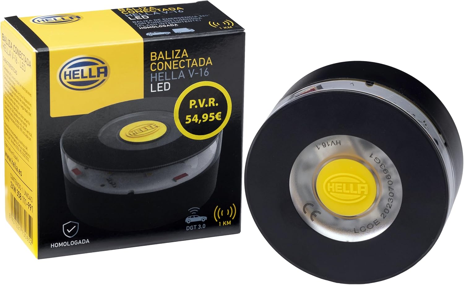 Detalle de HELLA baliza V-16 2XW 358 111-991