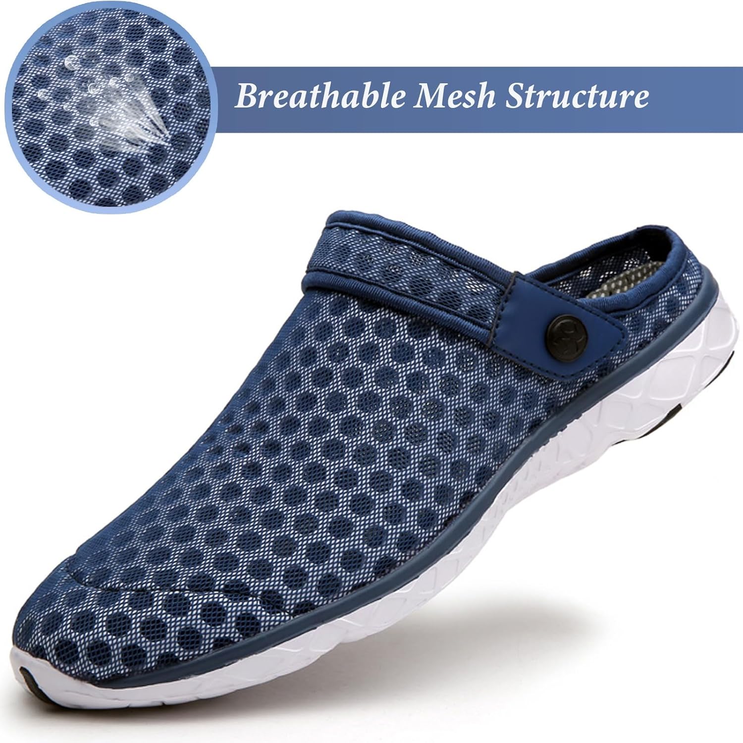 Thumbnail 1 de Gaatpot Unisex Clogs Hausschuhe aus atmungsaktivem Mesh – rutschfeste Sommer-Pantoletten (36–48)