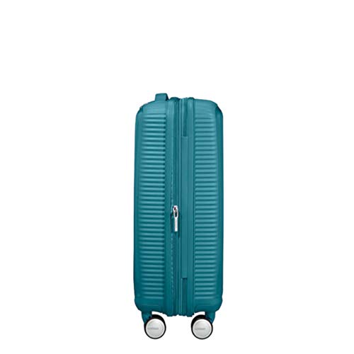 Detalle de American Tourister Soundbox - Valise Spinner S Extensible 55 cm Jade Green