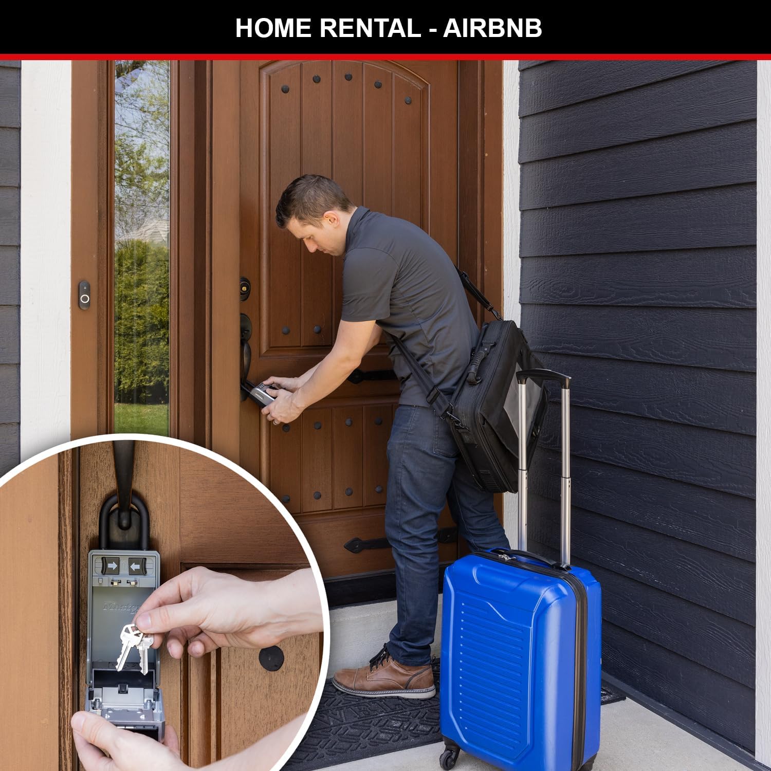 Detalle 2 de Master Lock Key Safe with New Innovative Design – Large Capacity, High Security
