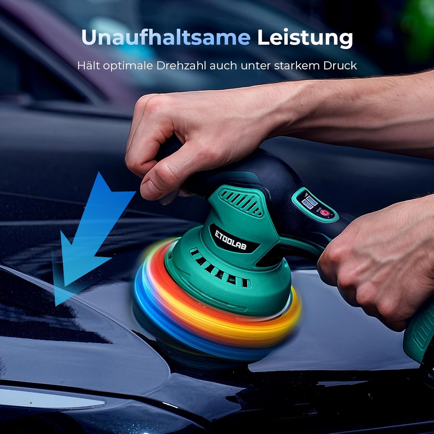 Thumbnail 6 de ETOOLAB Akku-Poliermaschine für Auto 2.0Ah