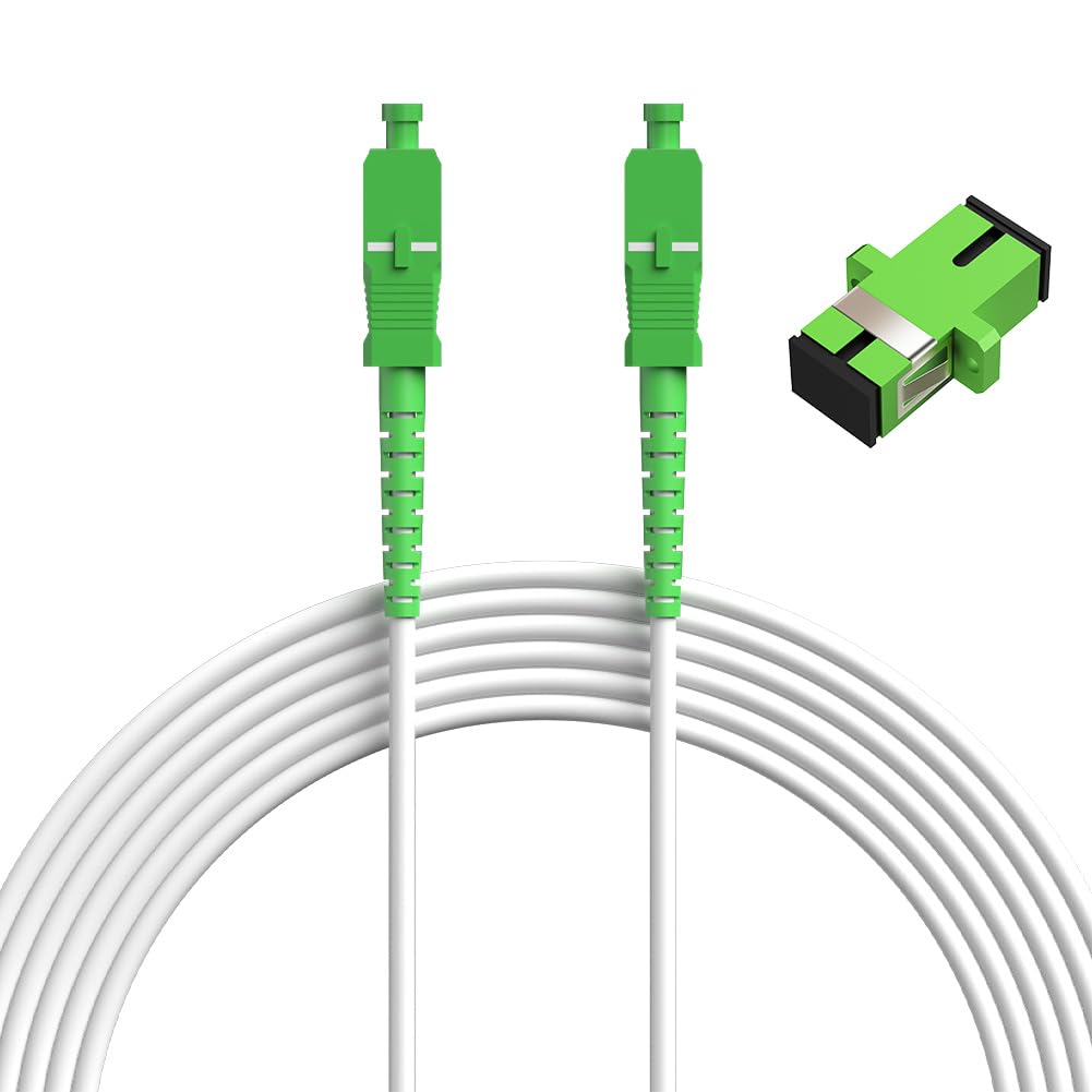 Detalle de OFFCUP SC/APC-10M-OS2-SM Fibre Optic Cable, 3 m, Single-Mode Simplex