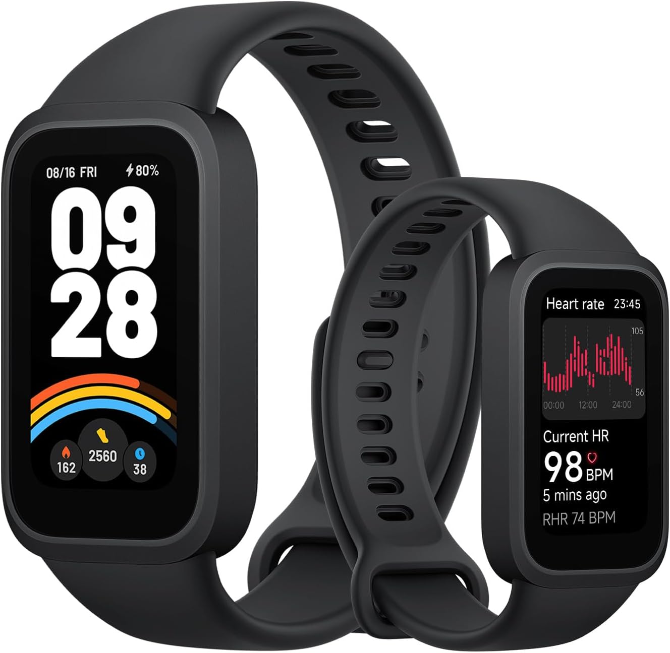 Thumbnail 3 de Xiaomi Smart Band 9 Pro Obsidian Black – 150+ sports modes, GPS & compass, 5ATM waterproof fitness tracker