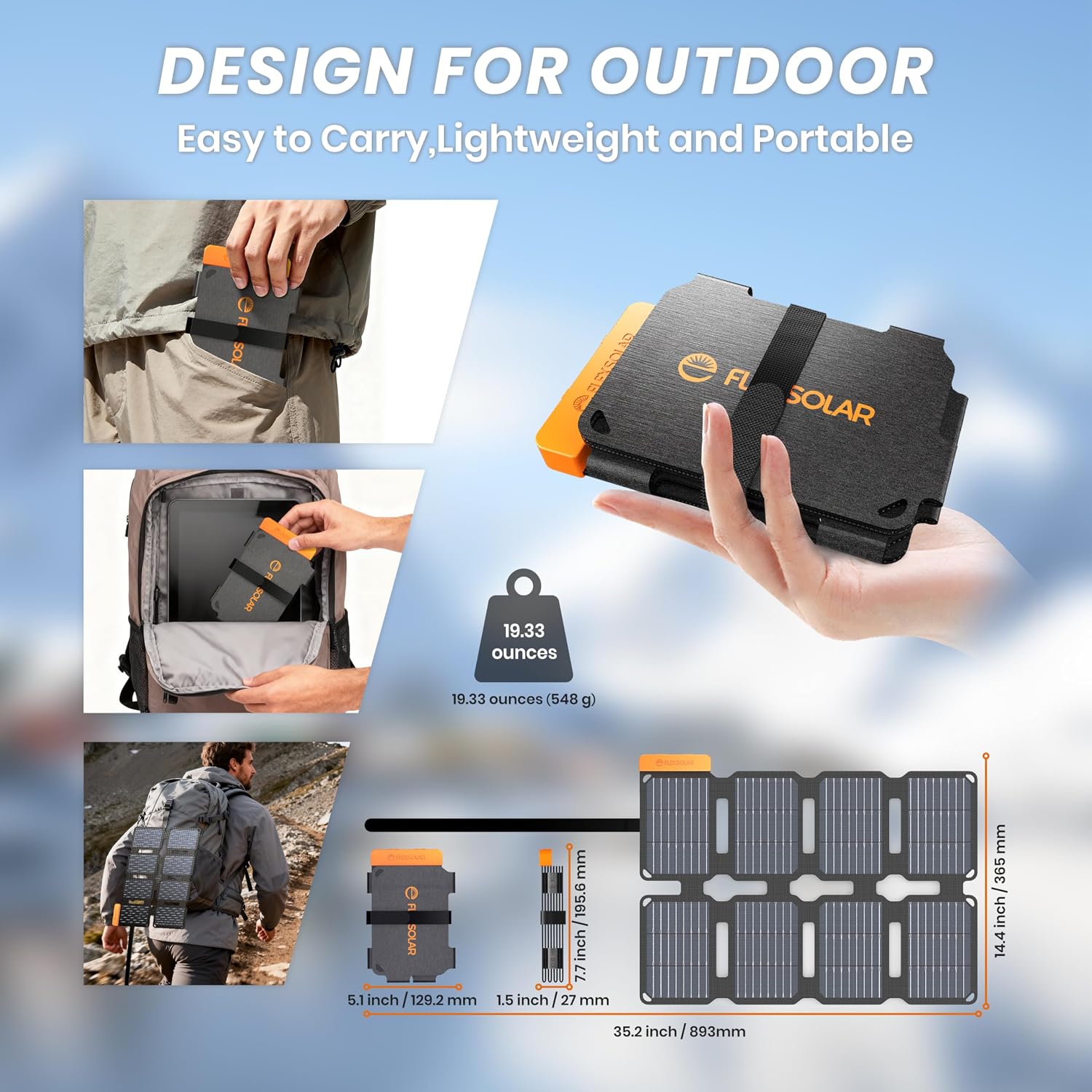 Thumbnail 3 de FlexSolar 25W Solar Panel Charger