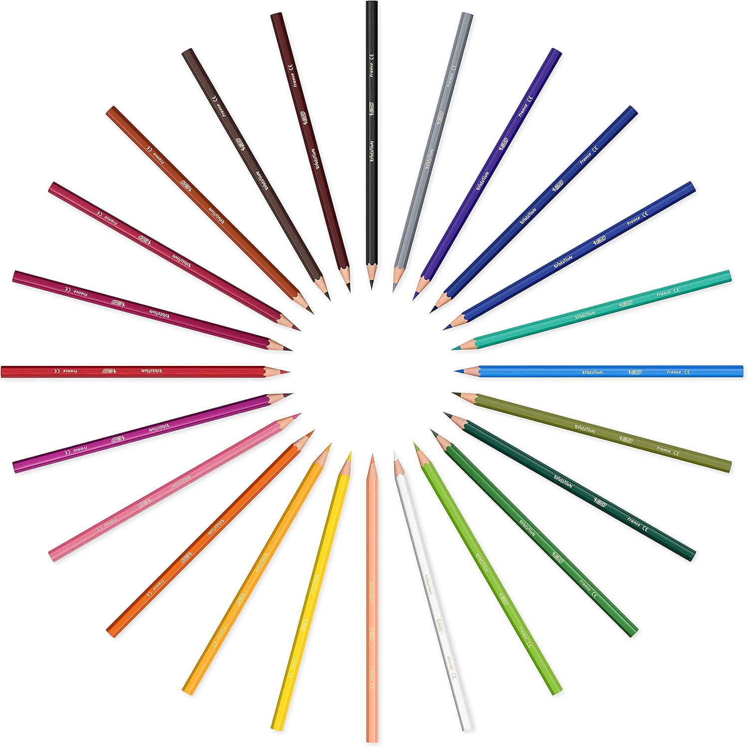 Detalle 2 de Bic Kids Evolution Ecolutions Matite Colorate 24